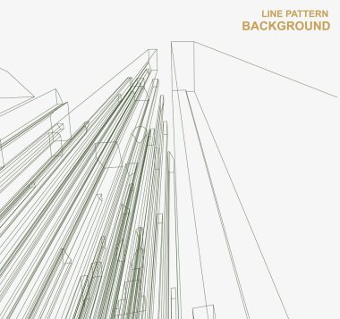 Geometrik şekilli soyut bir arkaplan. Vektör çizimi. 10 saniye.