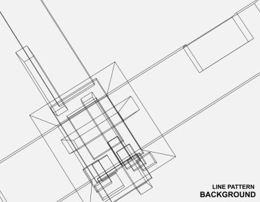 soyut mimari duvar kağıdı, dijital arkaplan
