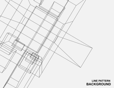 soyut mimari duvar kağıdı, dijital arkaplan