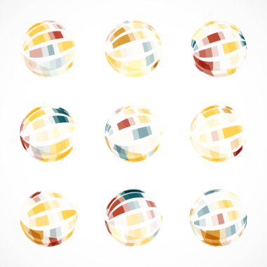 vektör soyut dünya tasarımı