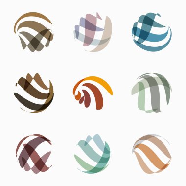 geometrik simgelerin vektör kümesi