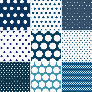sorunsuz Polka dot desen arka plan