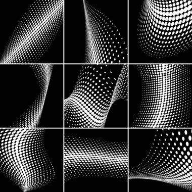 siyah ve beyaz yarım ton arkaplan. vektör illüstrasyonu.