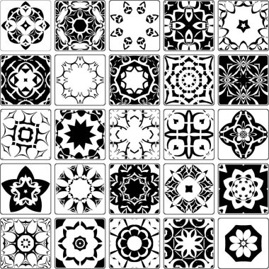 Kusursuz şablonun vektör illüstrasyonu