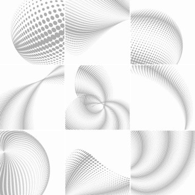 Geometrik şekillerin soyut arkaplanı.