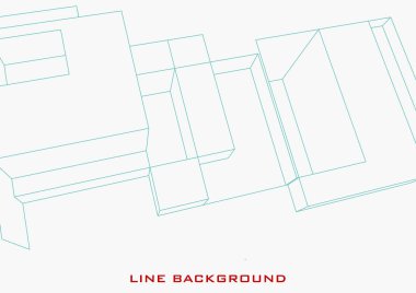 soyut çizgiler ve geometrik desen