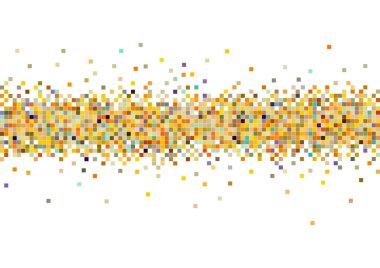 soyut geometrik renkli Dikişsiz desen vektör çizim