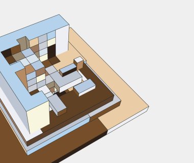 ev planı mimari planı