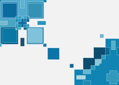 Gri arkaplanda kare ve dikdörtgenler