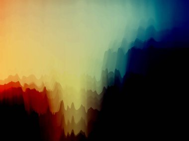 Renkli fırça darbelerinin soyut arkaplanı. fırçalanmış canlı duvar kağıdı. resmedilmiş sanat eseri. Eşsiz ve yaratıcı illüstrasyon.