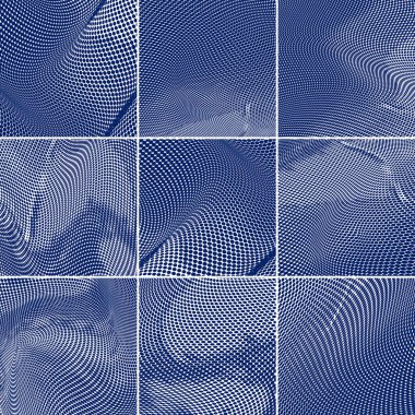 geometrik şekilli vektörsüz desen.