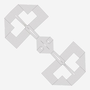 Vektör Soyut Geometrik Desen Arkaplanı