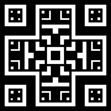 ana hat biçiminde kod kod kod simgesi