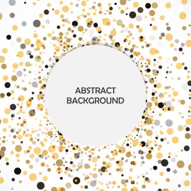 Çemberli soyut renkli arkaplan