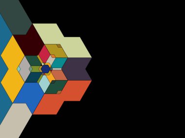 Geometrik desenli soyut arkaplan