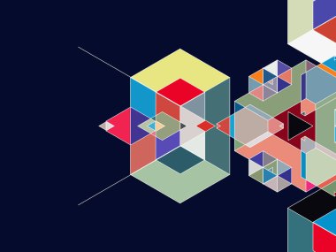 modern soyut geometrik desen arka plan