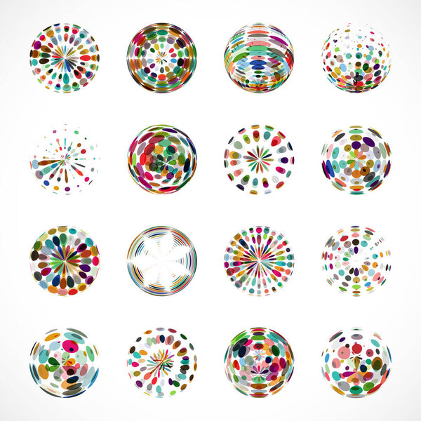 Набор цветных кругов
