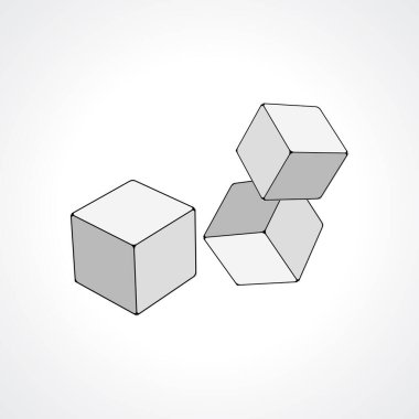 vektör küpler kümesi