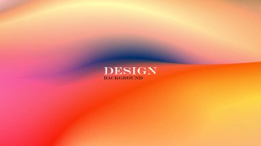 sıvı soyut arkaplan ve renkli gradyan. Duvar kağıdı için soyut arkaplan çizimi. akışkan tasarım konsepti