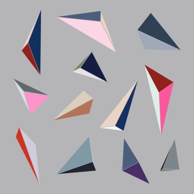 Üçgen desen tasarımı soyut desen.