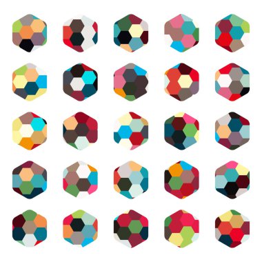 Vektör Soyut Geometrik Desen Arkaplanı