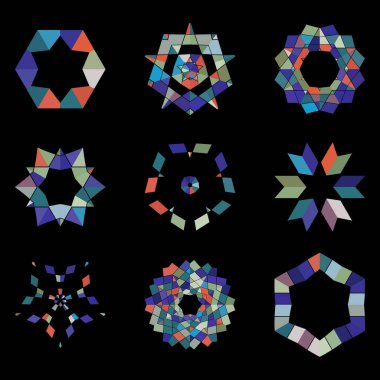 Vektör geometrik öğeleri kümesi