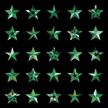 Yeşil yapraklı yıldız