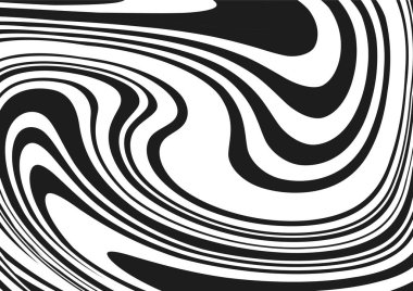 Optik illüzyonlu siyah beyaz arkaplan