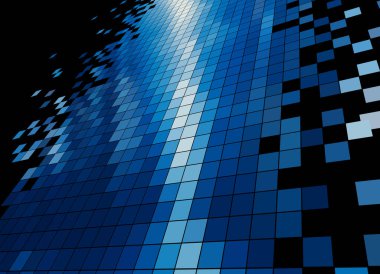 3 boyutlu küp arkaplan. 3d resimleme