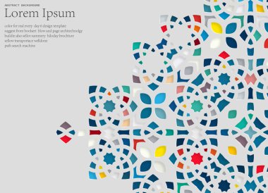 vektör soyut arkaplan. renkli yuvarlak desen.