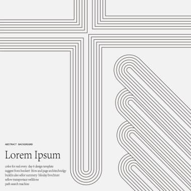 soyut geometrik çizgiler, dinamik arkaplan, vektör illüstrasyonu