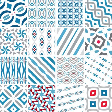 Geometrik süslemeli kusursuz desen.