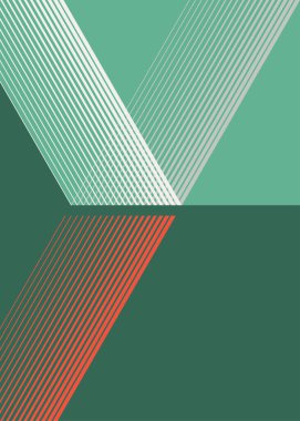 Renkli çizgiler ve çizgilerle soyut arkaplan