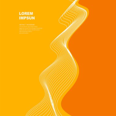 soyut sarı renk çizgileri.