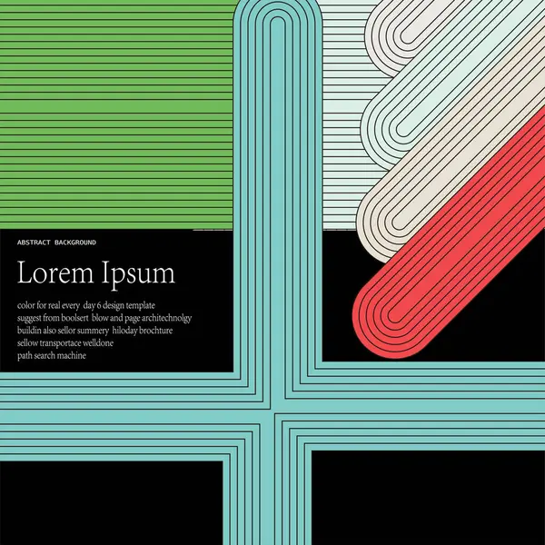 Soyut geometrik renkli arkaplan