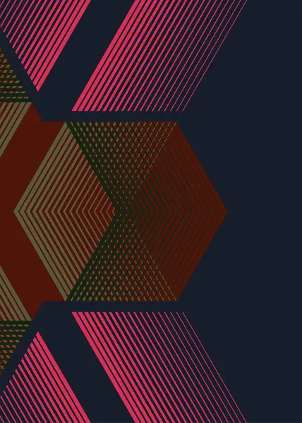 color rhombus tile tessellation pattern illustration