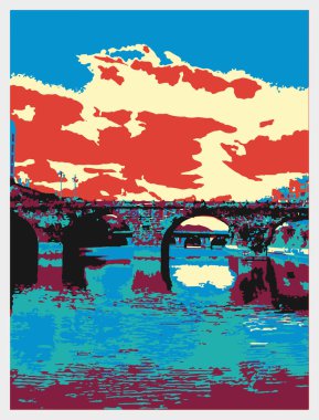 soyut renk vektör sanatı