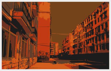 Sokak resimleri, modern illüstrasyon