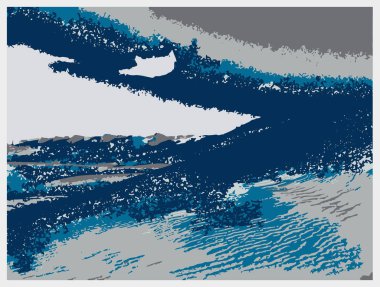 grunge arkaplanı, soyut doku ve kopyalama alanı