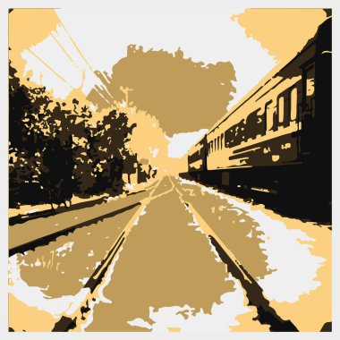 Tren istasyonunda tren..