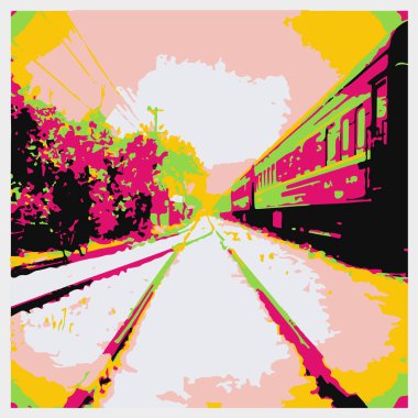 Tren yolu, demiryolu sanat rayları