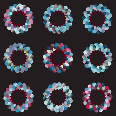 soyut çiçek renkli arka plan