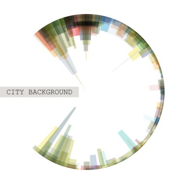 modern vektör soyut çemberi