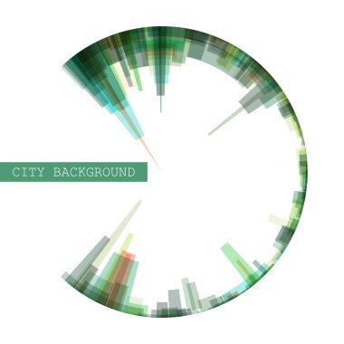 Soyut arkaplan, geometrik şekiller bileşimi. şeffaf vektör tasarım şablonu, renk