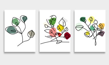 Soyut renkli çiçek arkaplanı. vektör illüstrasyonu