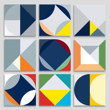 soyut renkli geometrik arkaplan