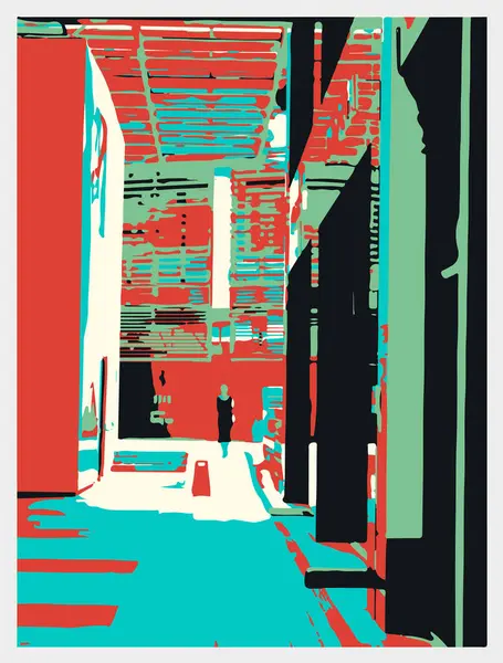 soyut renkli fırça darbeleri arka plan, vektör illüstrasyonu