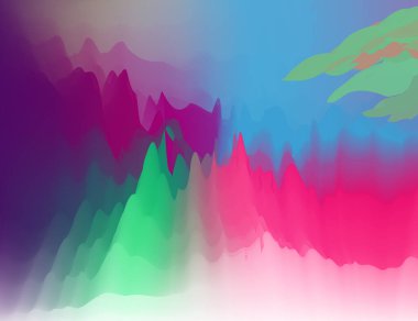 Renkli suluboya boya sıçramaları ve renk sıçramaları ile soyut arkaplan.