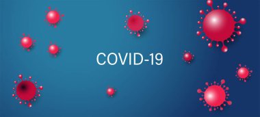 Koronavirüs hastalığı. covid - 19. Vektör illüstrasyonu.