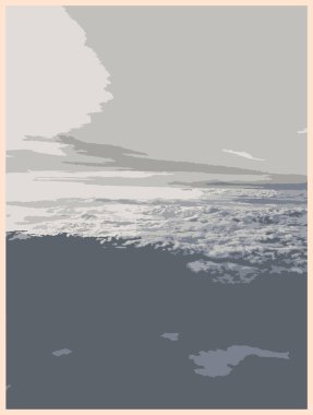 Soyut Renk Arkaplanı, Vektör İllüstrasyonu